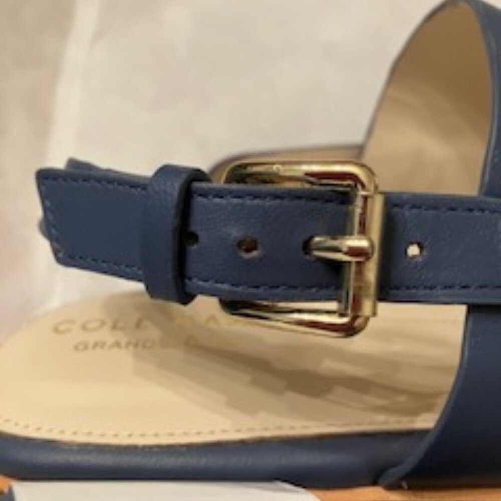 Cole Haan Anica Thong Sandal, vintage indigo LTH, 7.5B - Picture 10 of 10